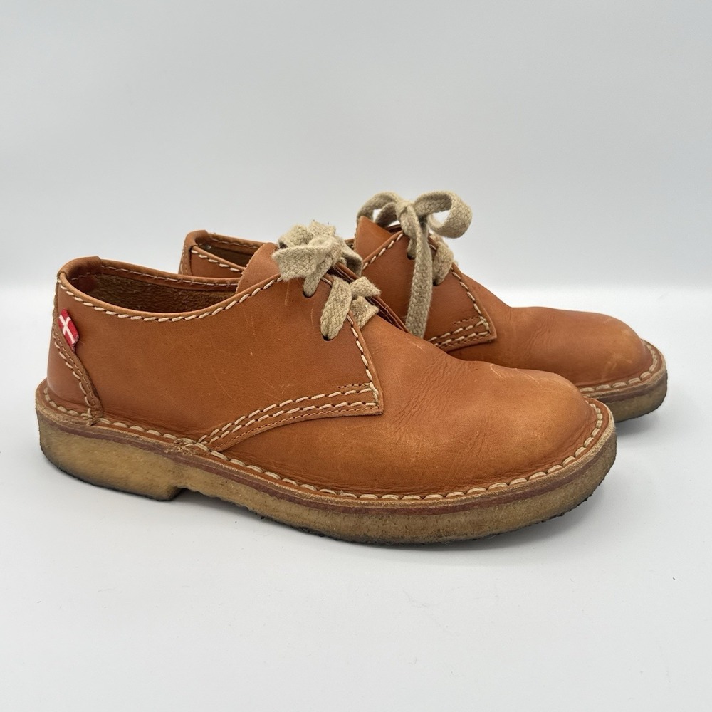 DUCKFEET JYLLAND BROWN HANDMADE SHOES – SIZE EU 37 US Women 6.5 Derby Minimalist - Picture 3 of 8
